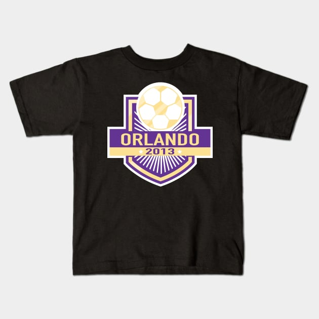 Orlando Soccer Kids T-Shirt by JayD World